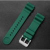 rubber-watch-strap-metal-locket-green