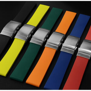 Fluorine Rubber Watch Strap